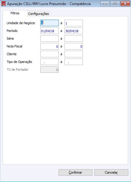 LF Como Fazer CSLL IRPJ Sobre Lucro Presumido CIGAM WIKI