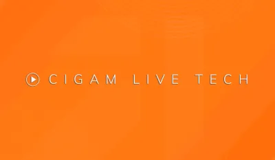 Imagem de capa da playlist CIGAM Live Tech