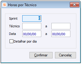 Horas por Técnico