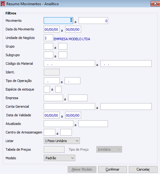 Resumo Movimentos Analíticos