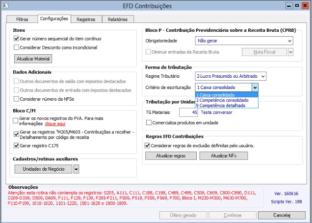 EFD Contribuições