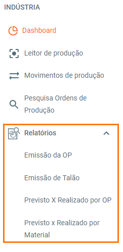 Portal Indústria Relatórios