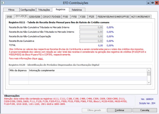 EFD Contribuições