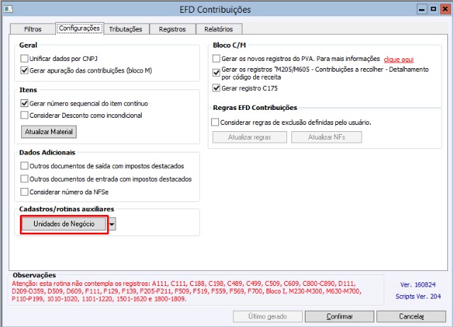 EFD Contribuições