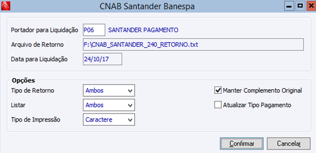 CNAB Santander Banespa