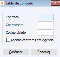 Saldo de Contrato
