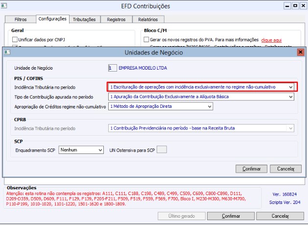 EFD Contribuições