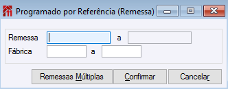 Programado por Referência (Remessa)