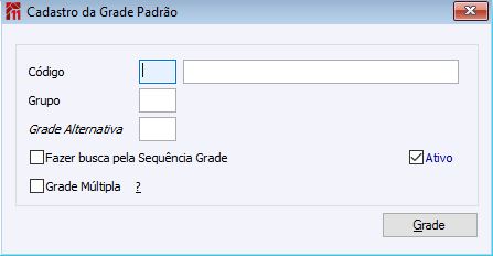 Grades Padrões