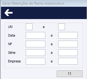 Gerar Retenções do Ramo Automotivo