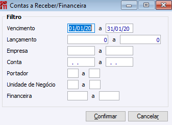 Contas a Receber/Financeira