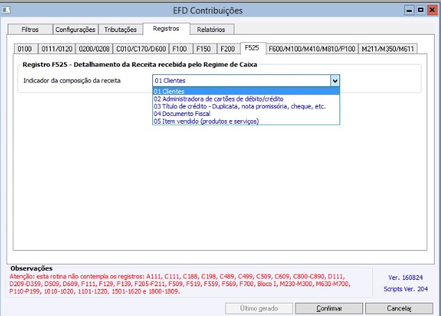 EFD Contribuições