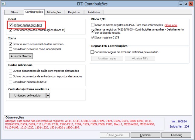 EFD Contribuições