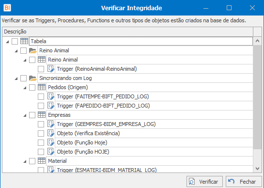 VerificaintegridadeBI