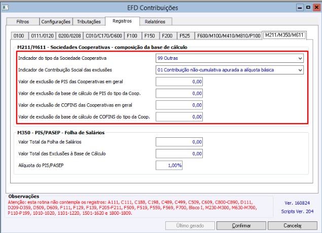 EFD Contribuições