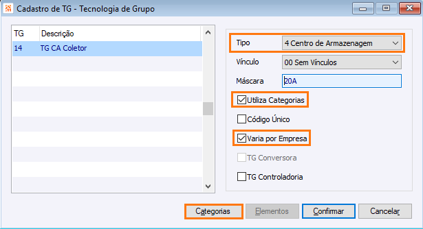 Separação de Entregas