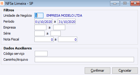 NFSe Limeira SP