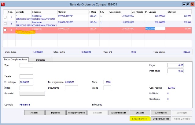 Notas Fiscais de Importação