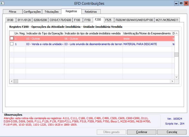 EFD Contribuições