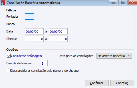 Conciliação Bancária Automatizada