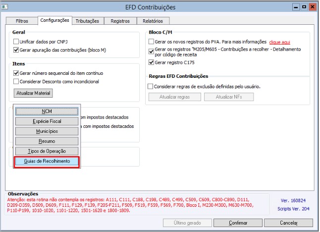 EFD Contribuições