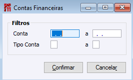 Contas Financeiras