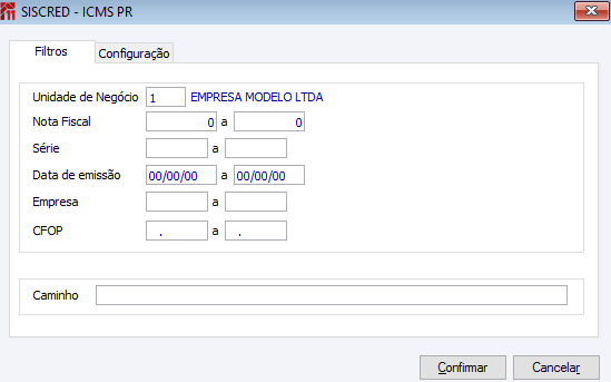 SISCRED - ICMS PR