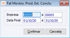 Movtos.Prod.Ext.Conclu