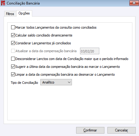 Conciliação Bancária