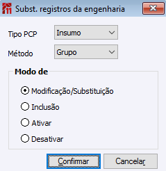Subst. registros da engenharia