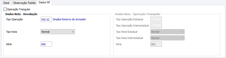Guia Dados NF