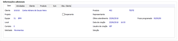 Controle de Atendimentos - SLA