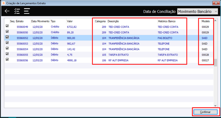 Criação_Lancamento_Extrato