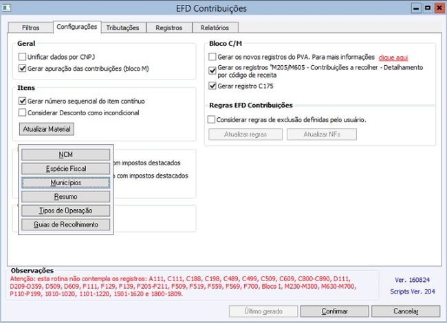 EFD Contribuições