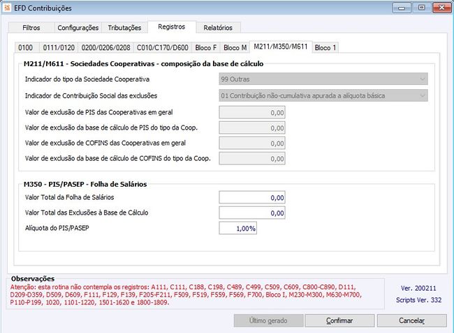 EFD Contribuições