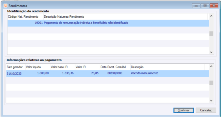 EFD Reinf - Versão 2.01