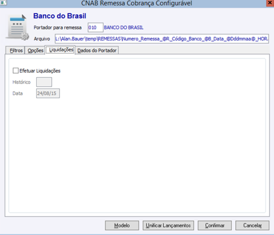 CNAB Remessa Configurável