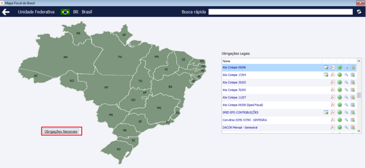 Mapa Fiscal do Brasil