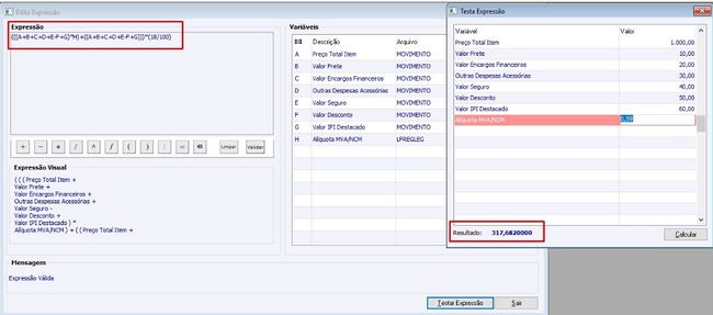 Recalcula Impostos - ICMS/ST Retido e FCP/ST Retido