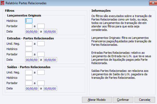 Relatório Partes Relacionadas