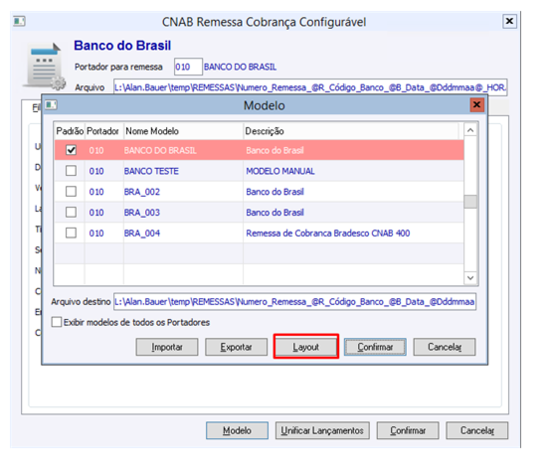 CNAB Remessa Configurável