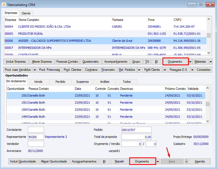 Telemarketing CRM 2